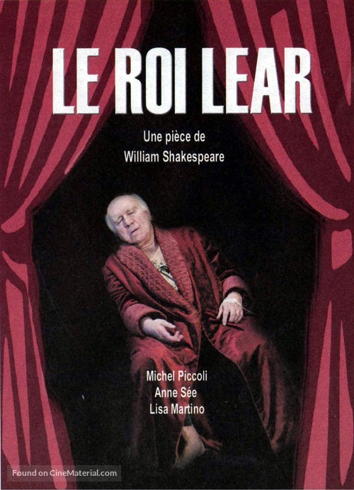 Le roi Lear - French Video on demand movie cover