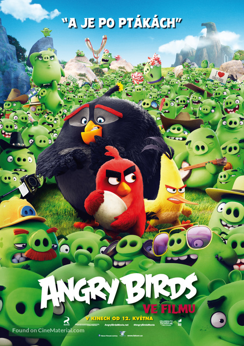 The Angry Birds Movie - Czech Movie Poster