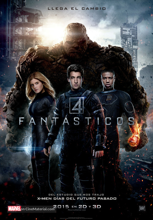 Fantastic Four - Spanish Movie Poster