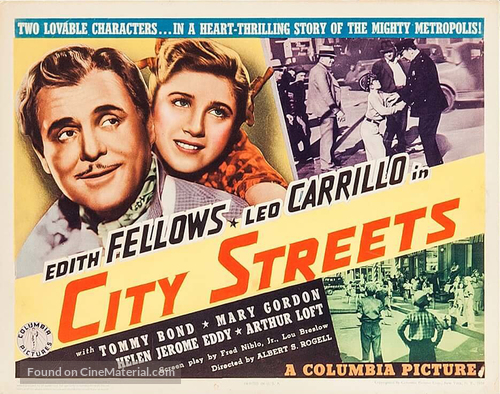 City Streets - Movie Poster