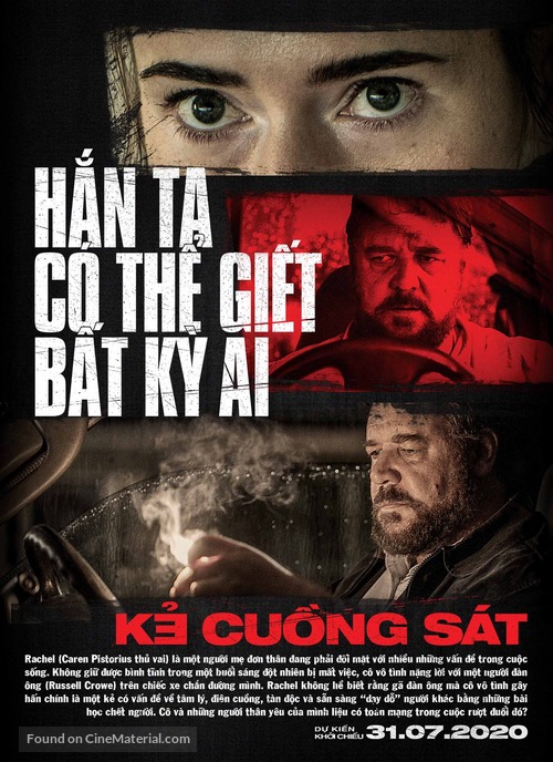 Unhinged - Vietnamese Movie Poster
