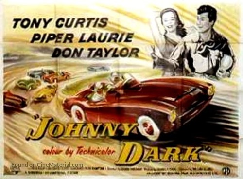 Johnny Dark - British Movie Poster