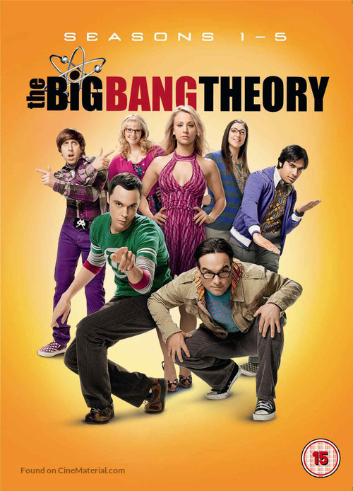 &quot;The Big Bang Theory&quot; - British DVD movie cover