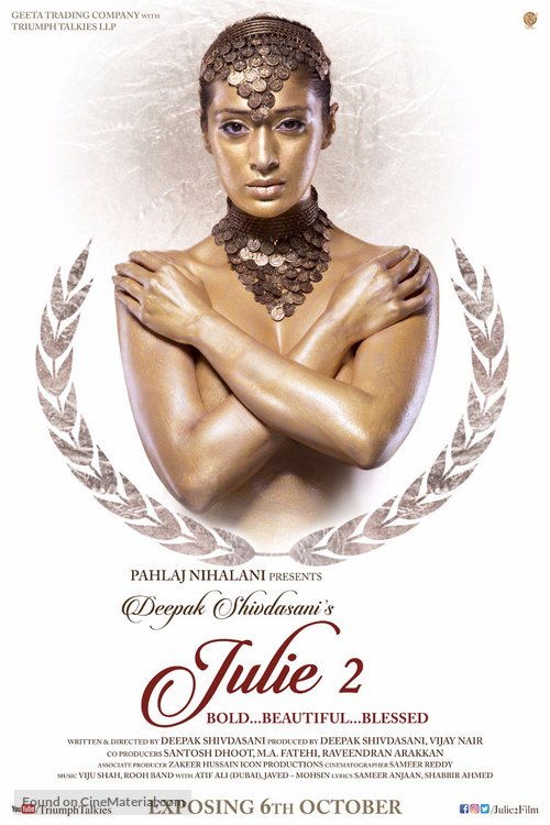 Julie 2 - Indian Movie Poster