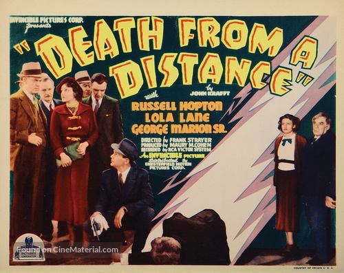 Death from a Distance - Movie Poster