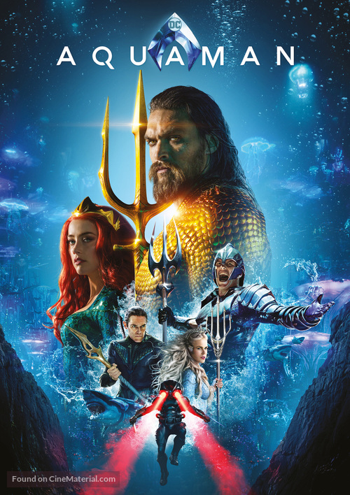 Aquaman - Czech DVD movie cover