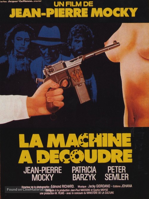 La machine &agrave; d&eacute;coudre - French Movie Poster