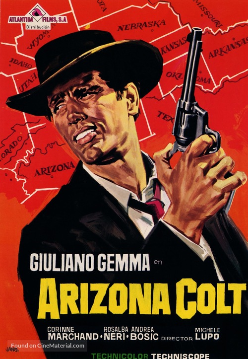 Arizona Colt - Spanish Movie Poster