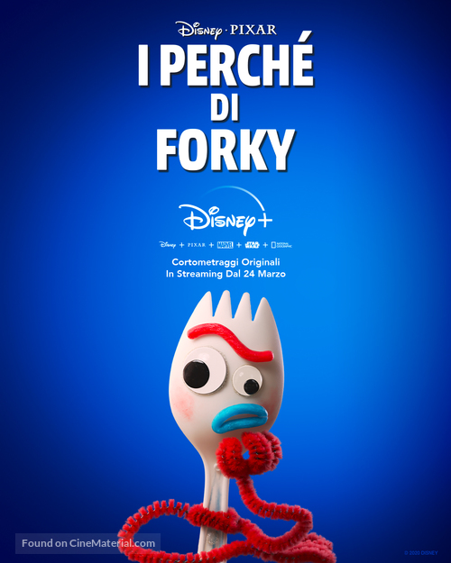 &quot;Forky Asks a Question&quot; - Italian Movie Poster