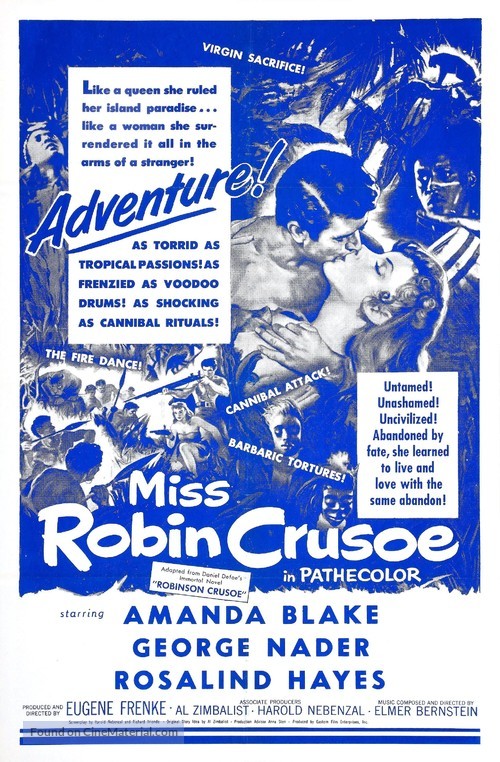 Miss Robin Crusoe - Movie Poster