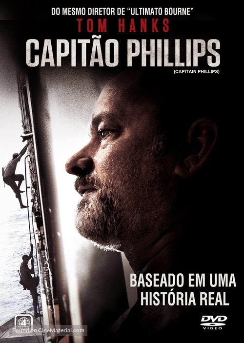 Captain Phillips - Brazilian DVD movie cover