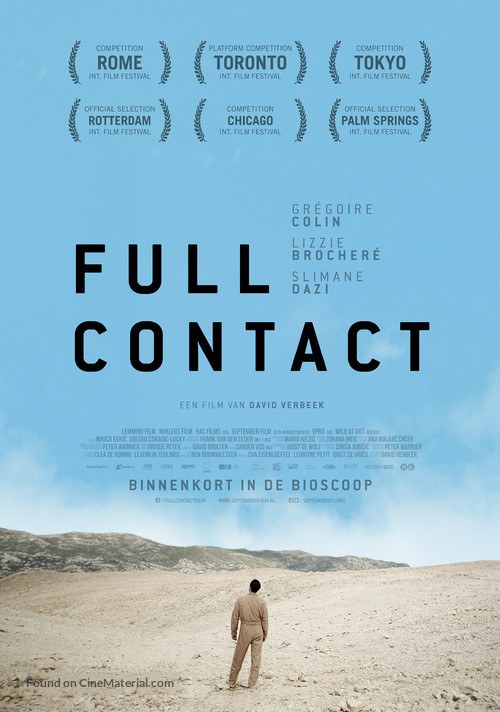 Full Contact - Dutch Movie Poster