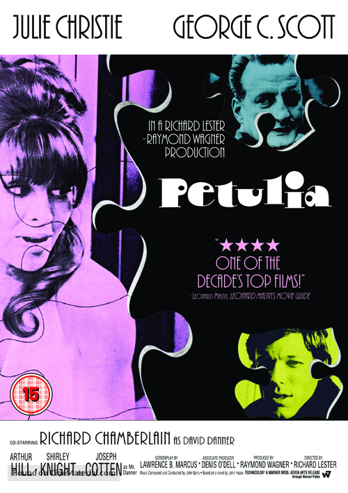 Petulia - British Movie Cover