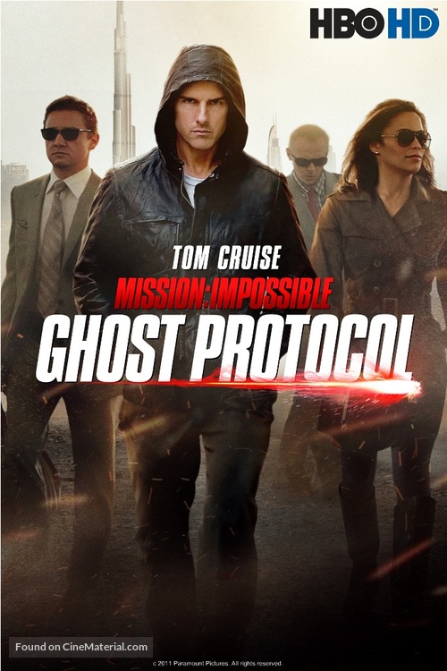 Mission: Impossible - Ghost Protocol - DVD movie cover