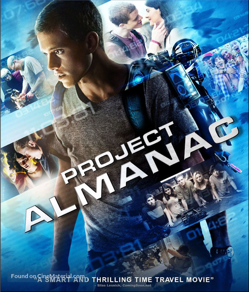 Project Almanac - Blu-Ray movie cover