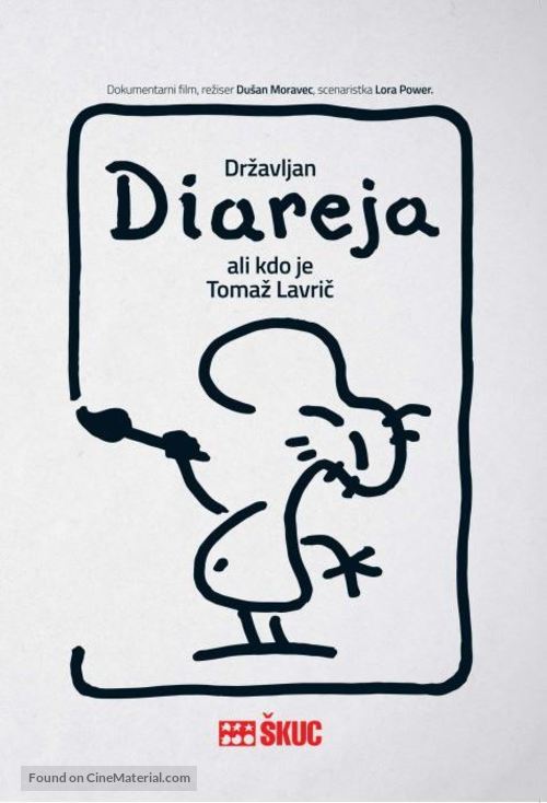 Drzavljan Diareja ali Kdo je Tomaz Lavric - Slovenian DVD movie cover