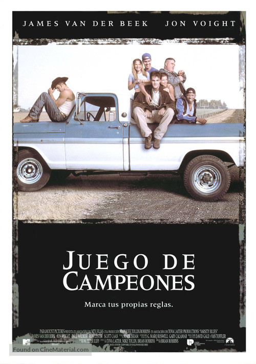 Varsity Blues - Spanish Movie Poster