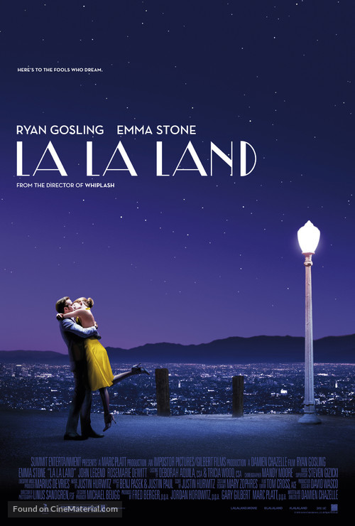La La Land - Danish Movie Poster