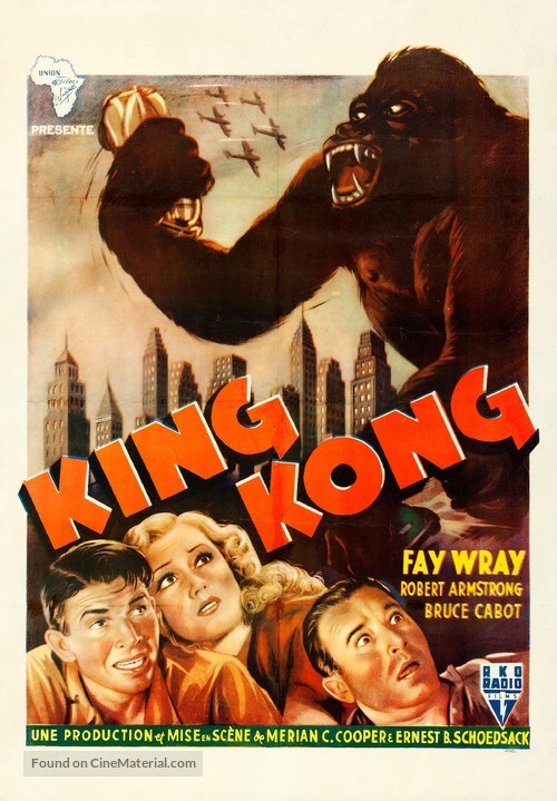King Kong - Algerian Re-release movie poster