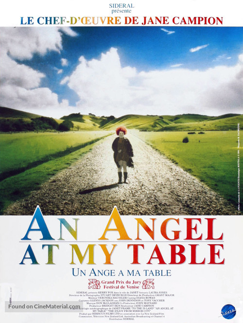 An Angel at My Table - French Movie Poster