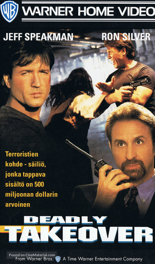 Deadly Outbreak - Finnish VHS movie cover