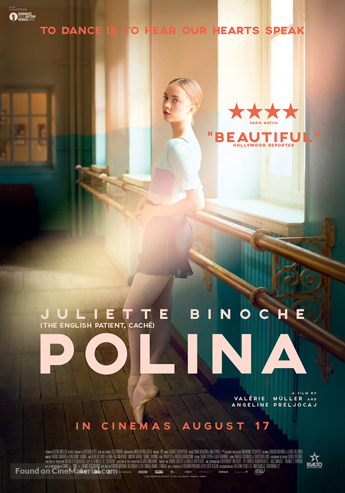 Polina, danser sa vie - Australian Movie Poster