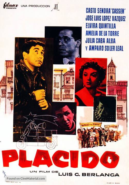 Pl&aacute;cido - Spanish Movie Poster