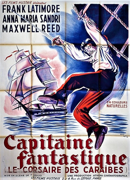 Capitan Fantasma - French Movie Poster