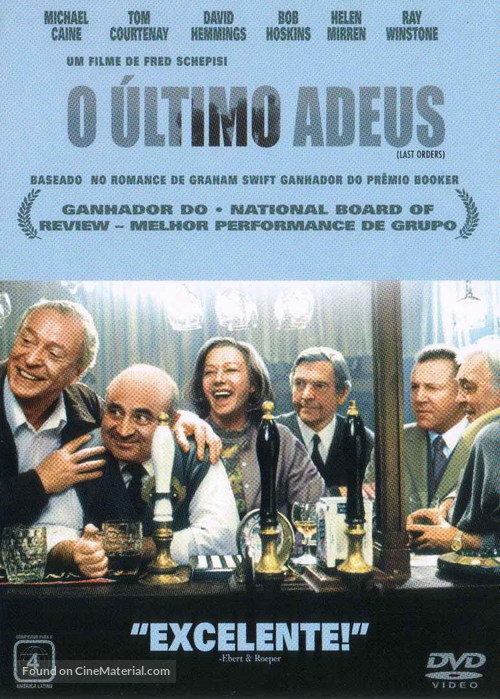 Last Orders - Brazilian DVD movie cover