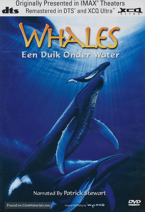 Whales: An Unforgettable Journey - Dutch DVD movie cover