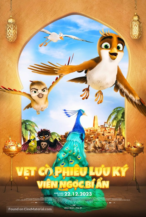 Richard the Stork and the Mystery of the Great Jewel - Vietnamese Movie Poster