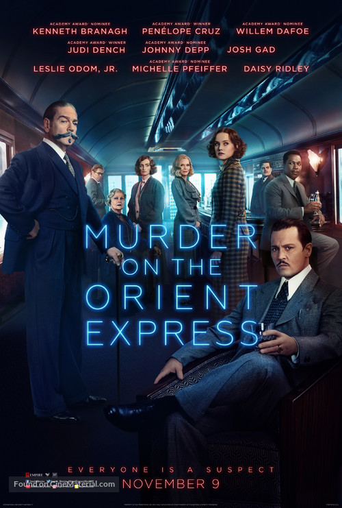 Murder on the Orient Express - Indian Movie Poster