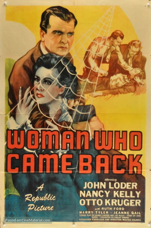 Woman Who Came Back - Movie Poster