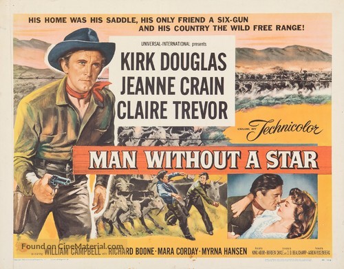 Man Without a Star - Movie Poster