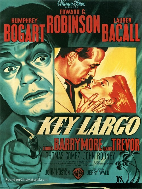 Key Largo - French Movie Poster