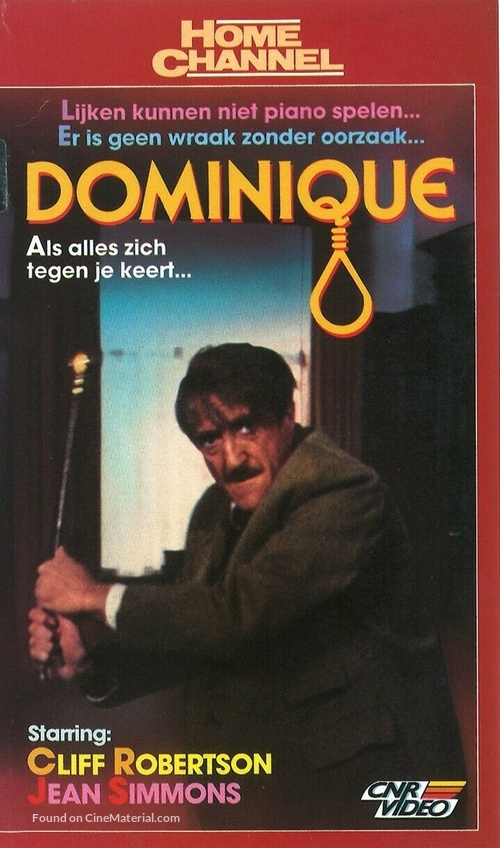 Dominique - Dutch VHS movie cover
