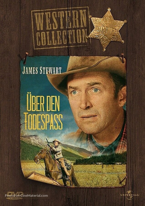 The Far Country - German DVD movie cover