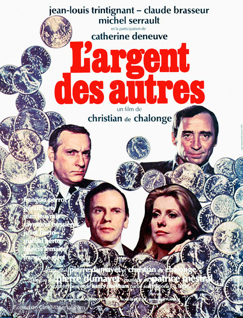 L&#039;argent des autres - French Movie Poster