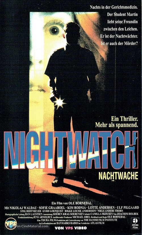 Nattevagten - German VHS movie cover