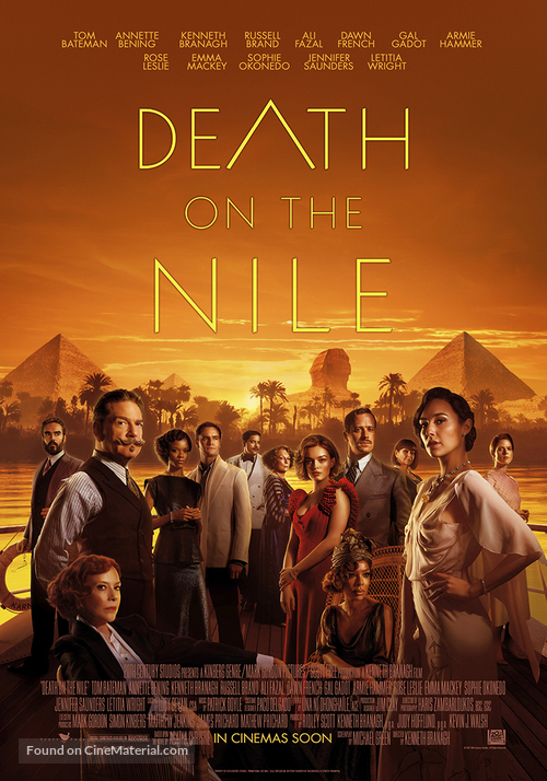Death on the Nile - British Movie Poster