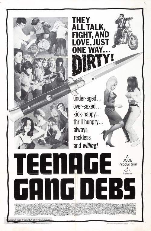 Teenage Gang Debs - Movie Poster
