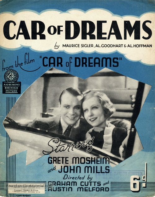 Car of Dreams - British poster