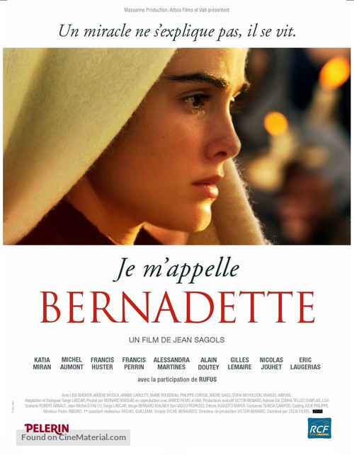 Je m&#039;appelle Bernadette - French Movie Poster