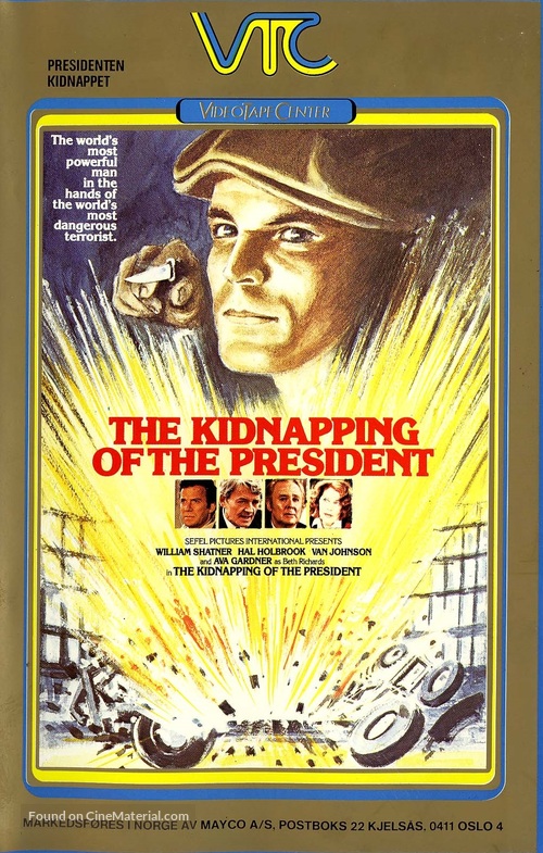 The Kidnapping of the President - German VHS movie cover