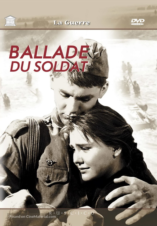 Ballada o soldate - French Movie Cover