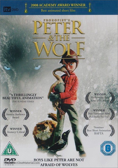 Peter &amp; the Wolf - British DVD movie cover
