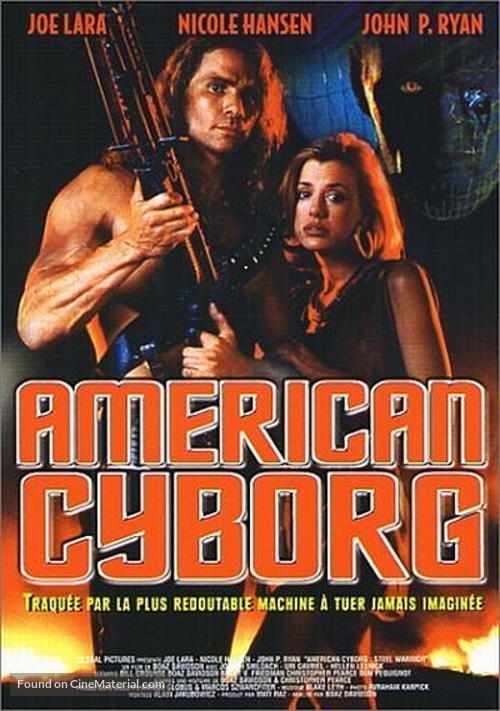American Cyborg: Steel Warrior - French Movie Cover
