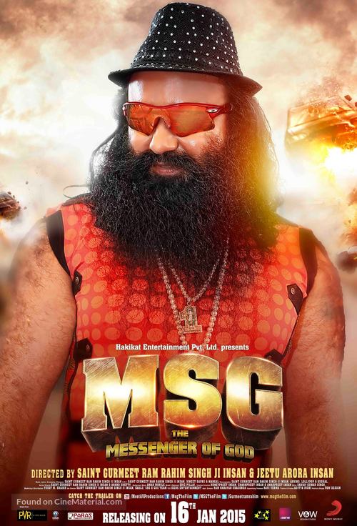 MSG: The Messenger of God - Indian Movie Poster