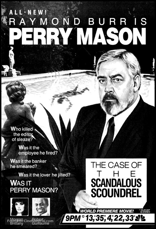 Perry Mason: The Case of the Scandalous Scoundrel - poster