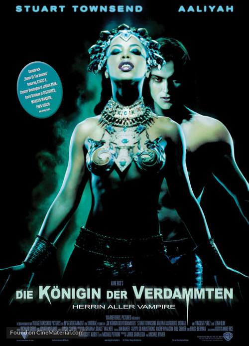 Queen Of The Damned - German Movie Poster